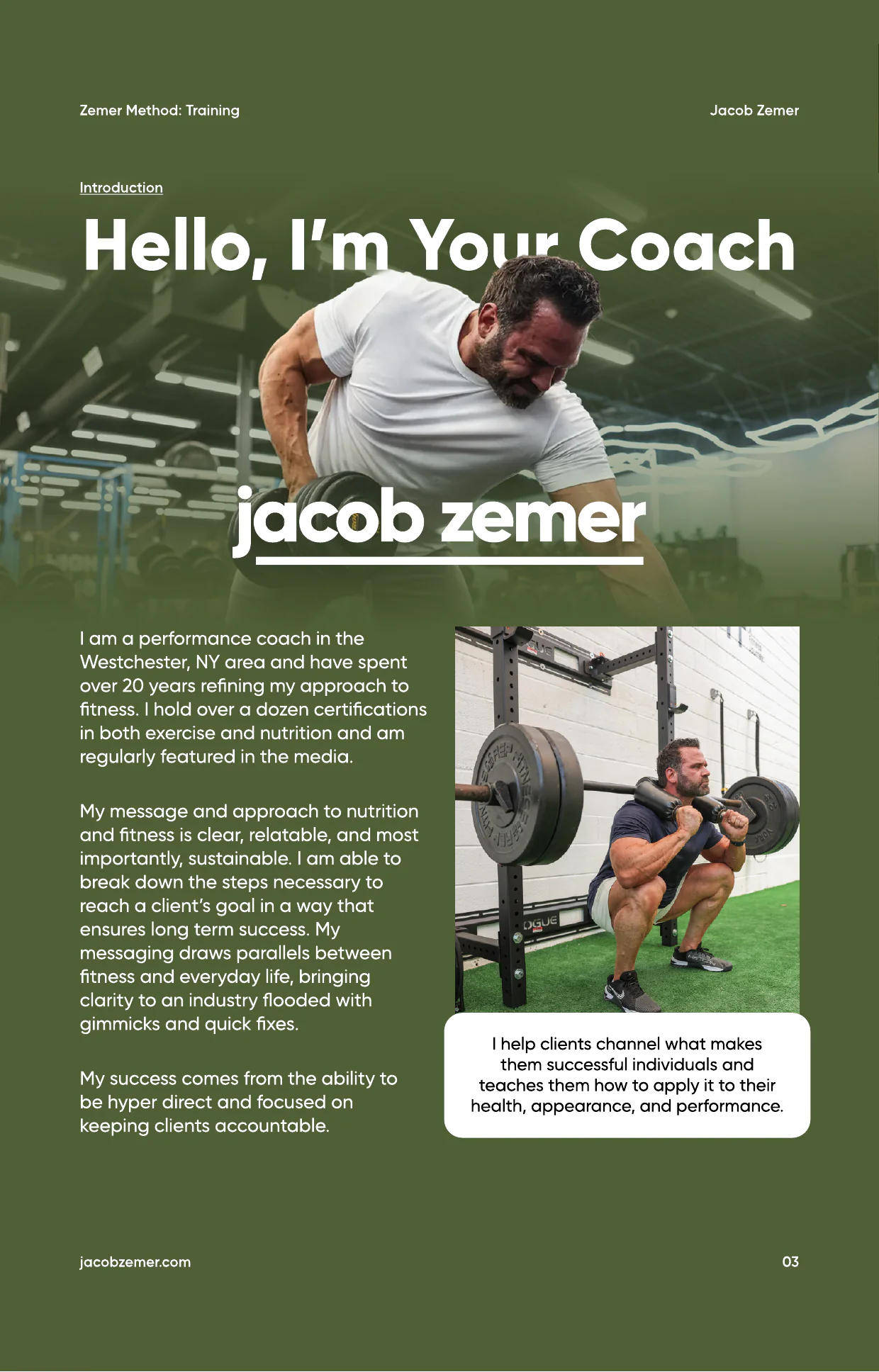 JZ Training Guide